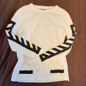 💖HOST pick OFF-White Crewneck Long Sleeve T
